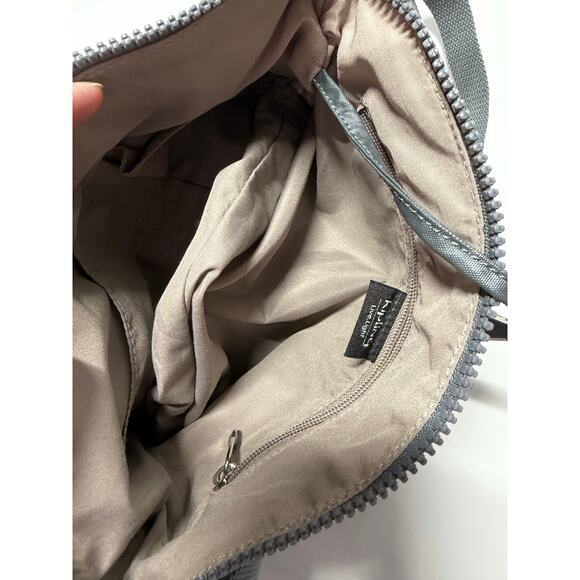 Kipling Silver purse crossbody shoulder bag lightweight purse 12x9x3 clean good - Picture 5 of 6